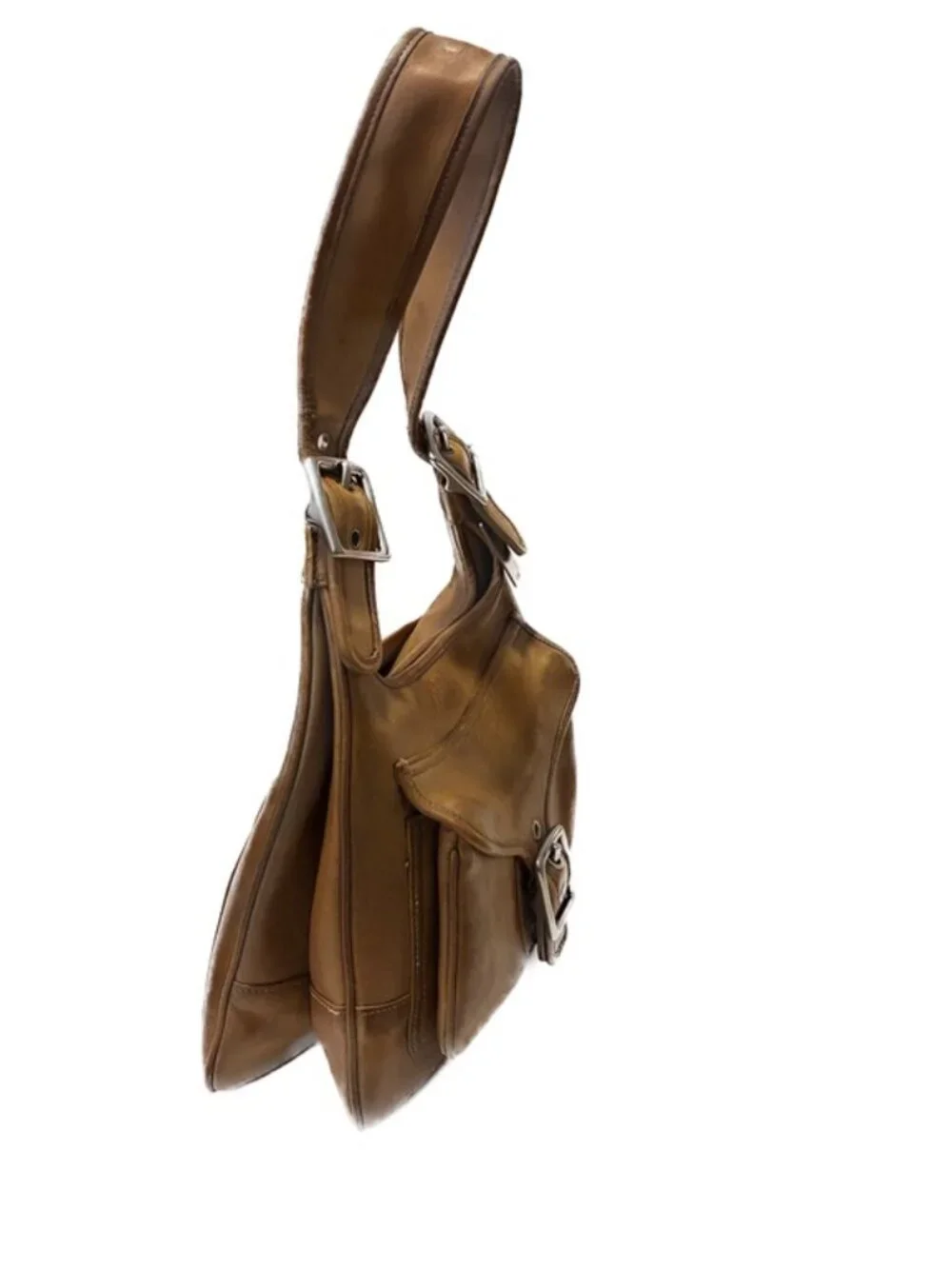 Vintage Coach Legacy Buckle Pocket Hobo (Style 9340)